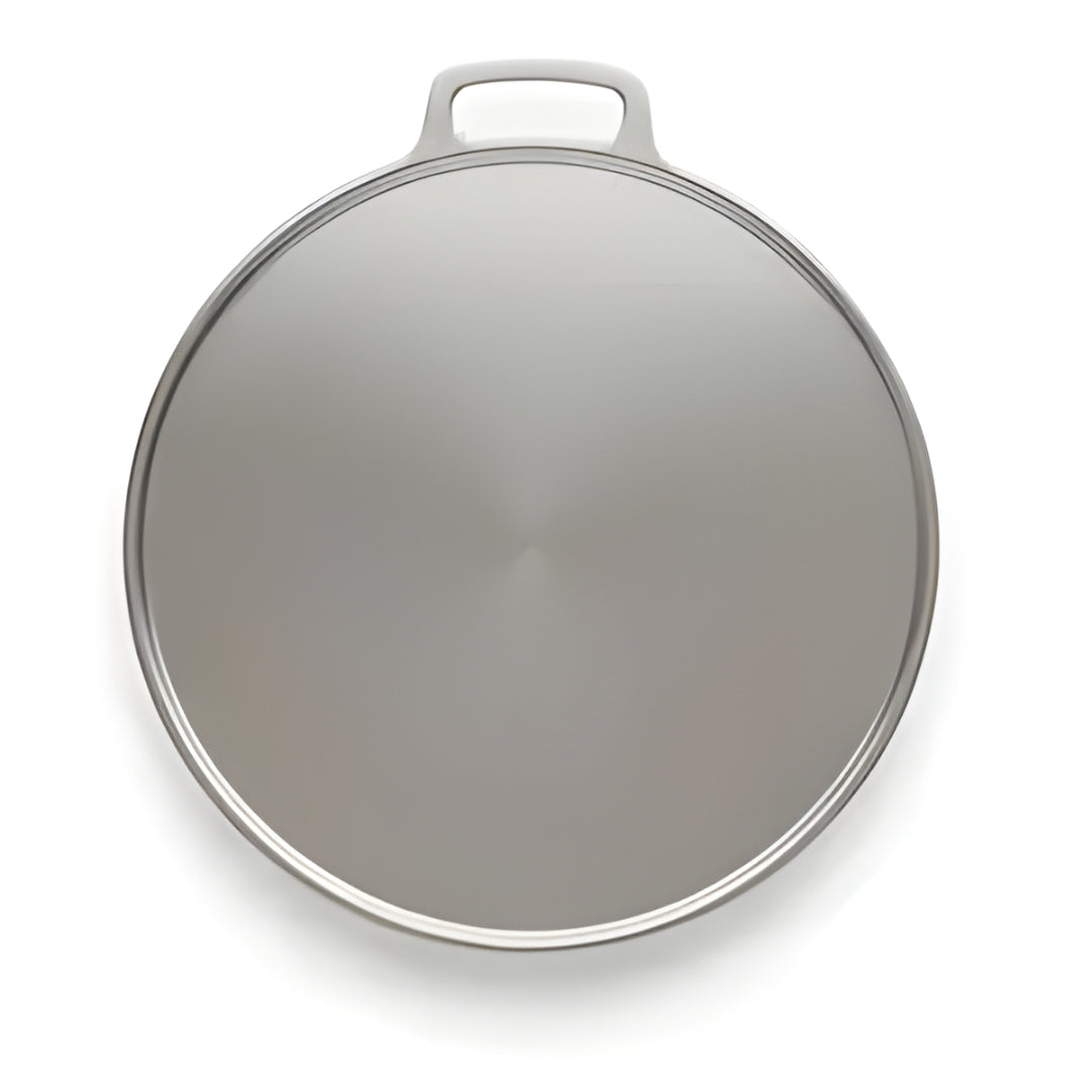 Pre-Seasoned Indolium Dosa Tawa – 12 Inch, 10mm flat with 5mm Raised Border