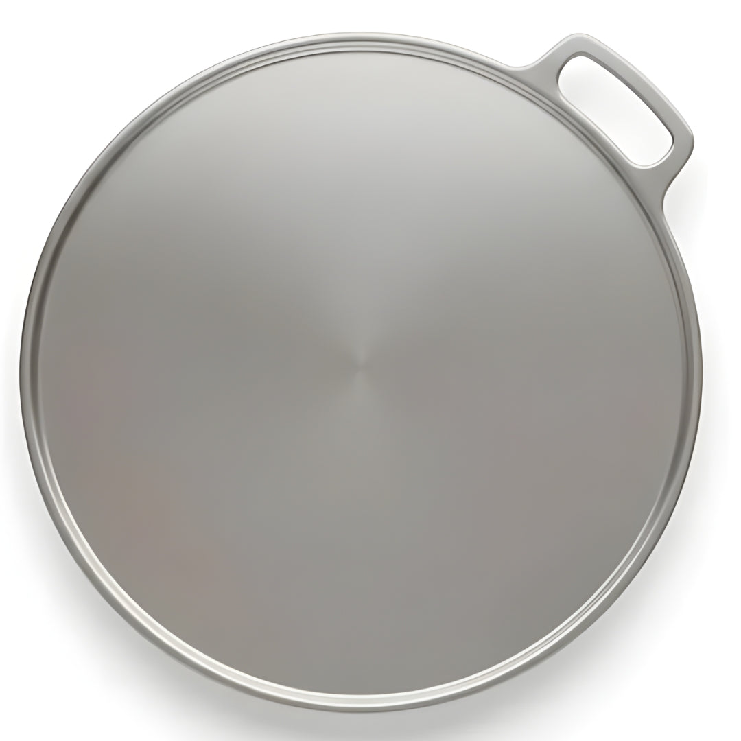 Pre-Seasoned Indolium Dosa Tawa – 17 Inch, 12mm Flat with 5mm Raised Border