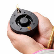 Granite Stone Diya – Handcrafted Traditional Oil Lamp, 3.5 Inch