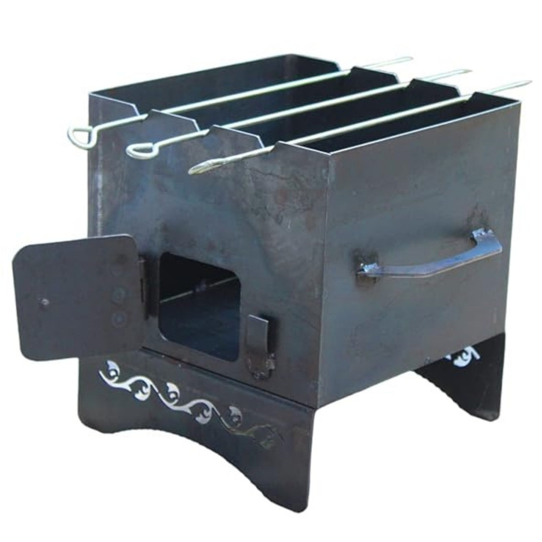 Barbeque Grill Stand for Gas Stove | Gas Tandoor | Charcoal BBQ Oven