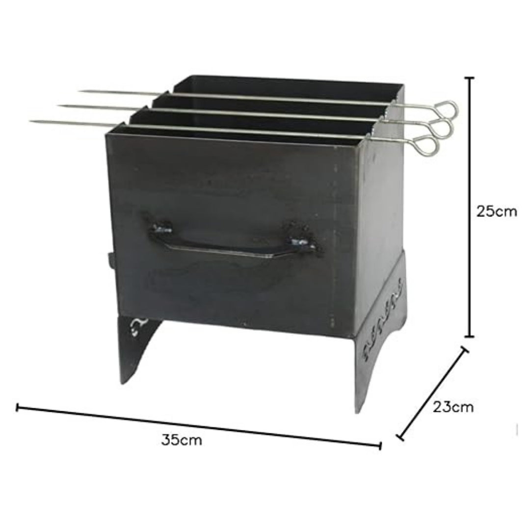 Barbeque Grill Stand for Gas Stove | Gas Tandoor | Charcoal BBQ Oven