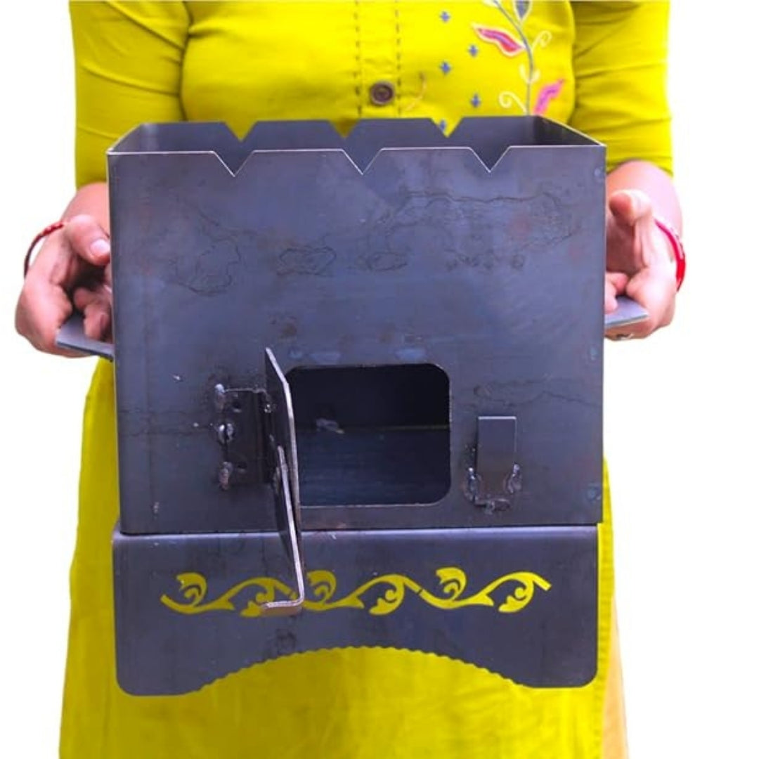 Barbeque Grill Stand for Gas Stove | Gas Tandoor | Charcoal BBQ Oven