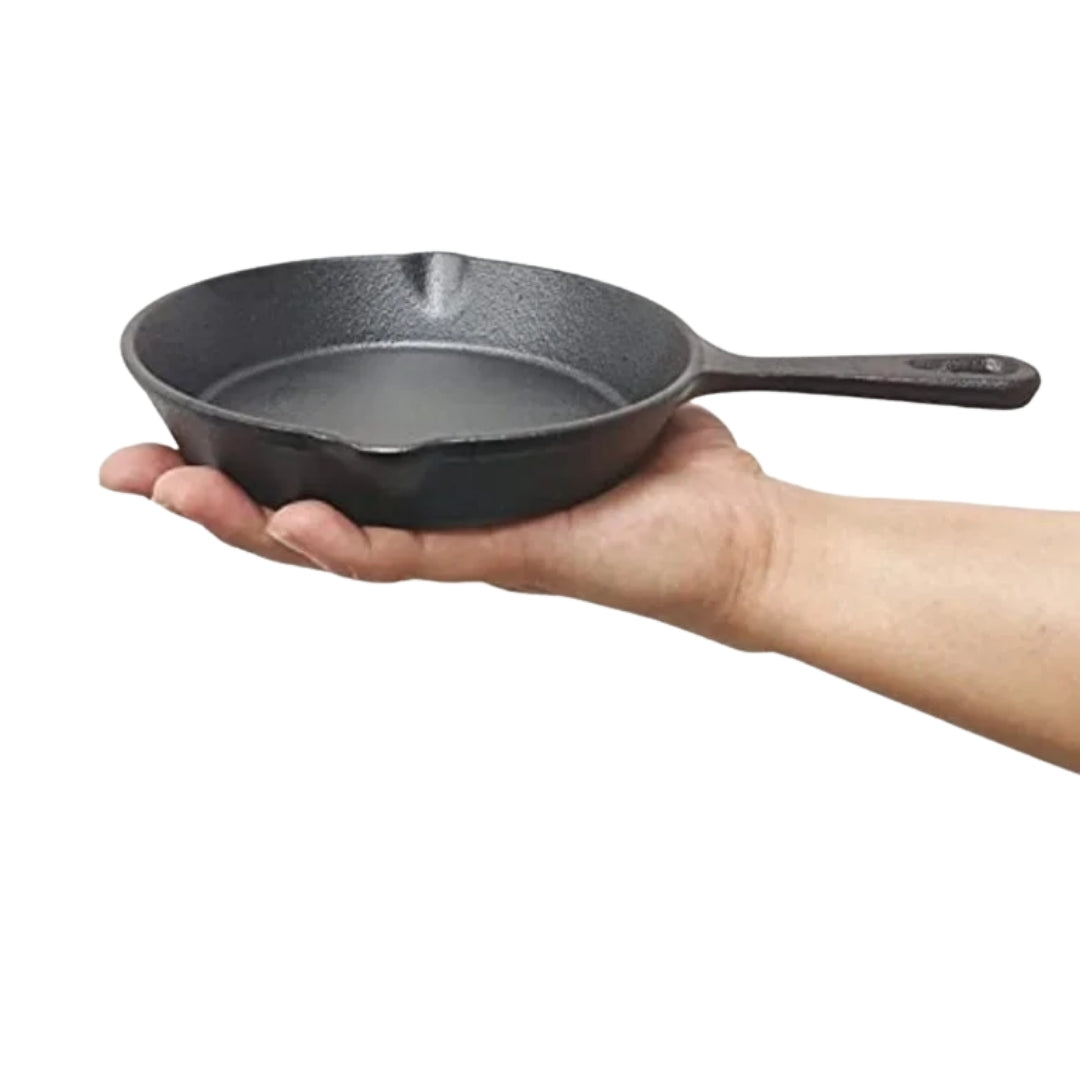 Cast Iron Mini Skillet Frying Pan – 6 Inch