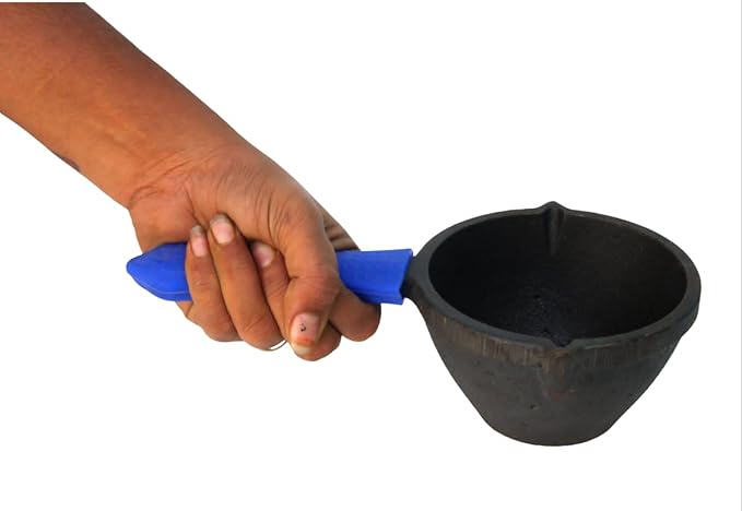 Iron Tadka Pan with Handle (4.5 Inch)