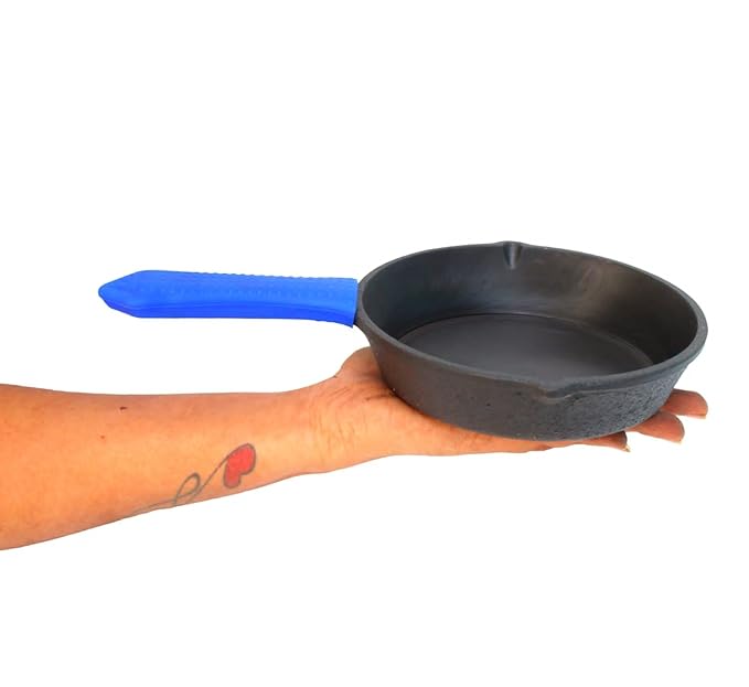Cast Iron Skillet Pan – Blue