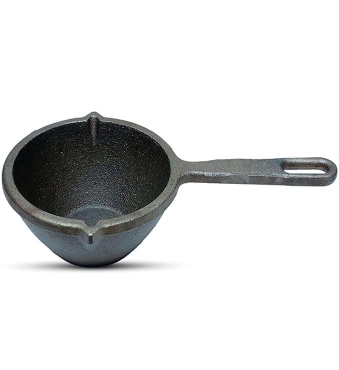 Iron Tadka Pan with Handle – 4.5 Inch