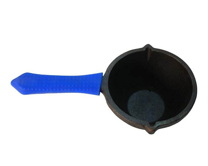 Iron Tadka Pan with Handle (4.5 Inch)