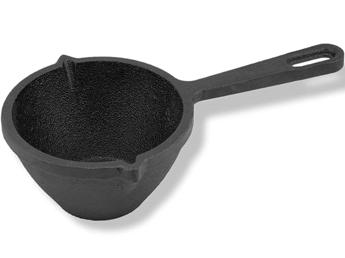 Iron Tadka Pan with Handle – 4.5 Inch