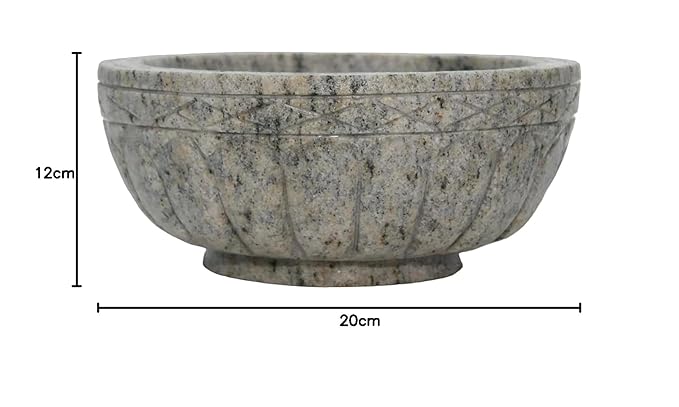 Stone Uruli Bowl Round – 10 Inch