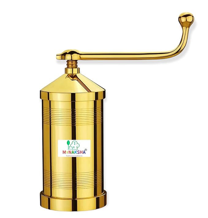 Brass Sevanazhi / Chakli Press / Murukku Maker with 6 Free Jalis