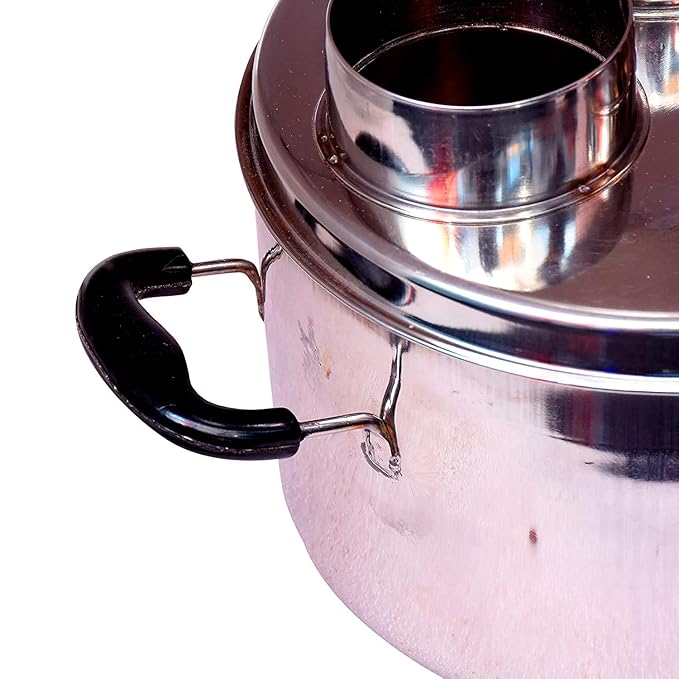 Puttu Maker / Puttu Kudam / Puttu Steamer – Big, 3 + 1 Free with Caps