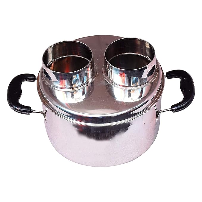 Traditional Puttu Maker & Steamer Set – Big Size