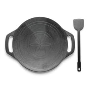 Iron Dosa Tawa with Free Turner – 12 Inch Concave, 3mm Thick