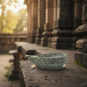 Granite Diya Lamp Round – Grey, Pack of 2