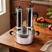 Traditional Puttu Maker & Steamer Set (Big Size)