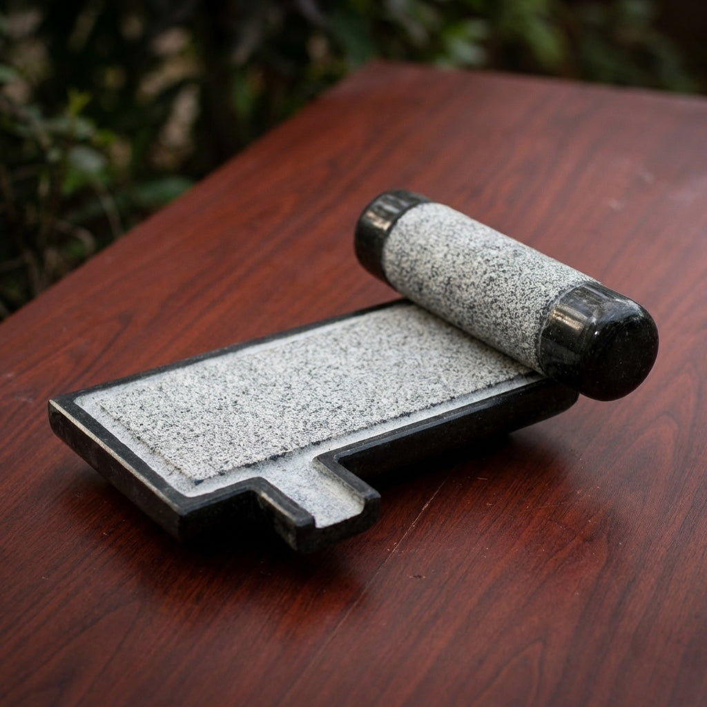 Ammi Kallu – Traditional South Indian Grinding Stone