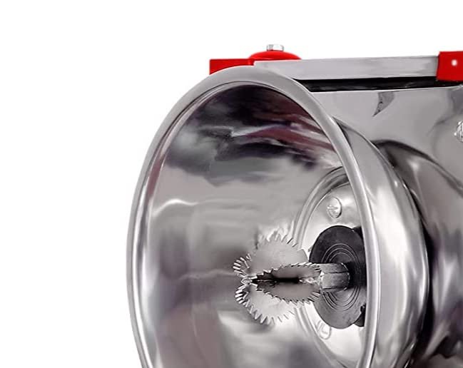 Handcrafted Movable Coconut Scraper | Grater | Chopper | Peeler | Thengathuruvi |Stainless Steel Blade Chirava for Kitchen -Perfect for Every House (Yellow) 500g (Electric Type)